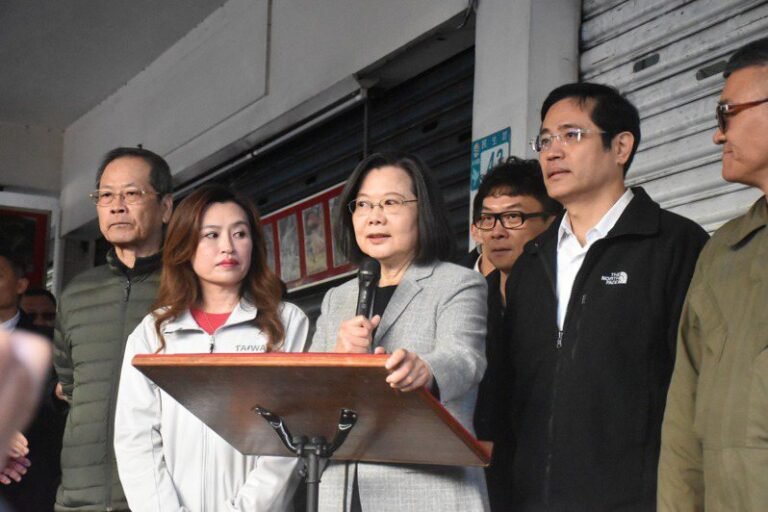 Taiwan General Election/Tsai Ing-wen calls for active voting: use the one vote in your hand to determine the future of the country

