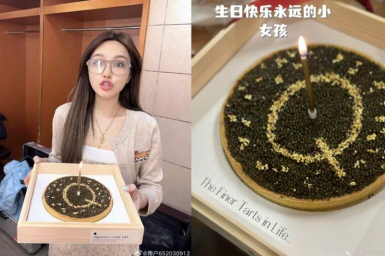  Zhou Yangqing's cake was considered ugly and the price shocking.  Netizens were stunned: poverty limits imagination.

