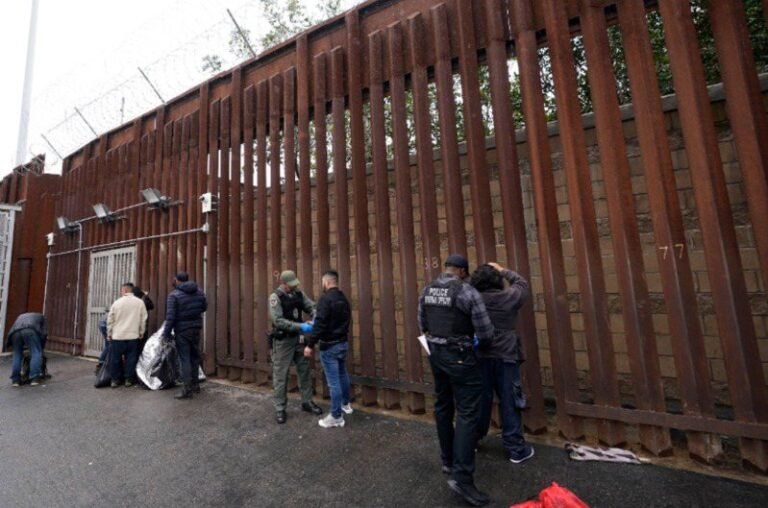 California unveils new 'anti-climate' wall to stop border crossings from Mexico

