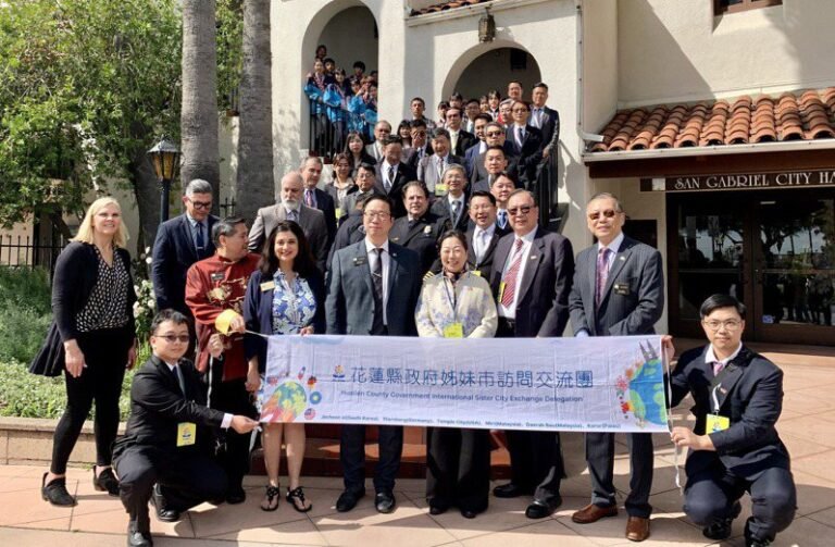 Hualien County delegation visits San Gabriel and Temple City for comprehensive exchanges

