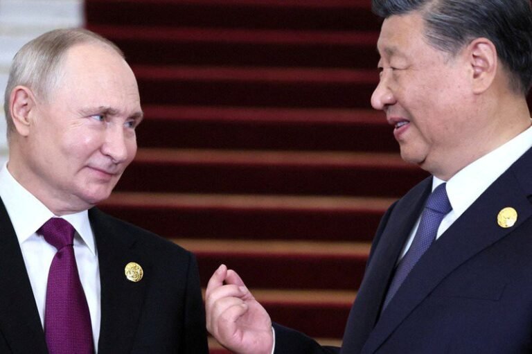 Xi Jinping and Putin said they have faced many trials and difficulties.

