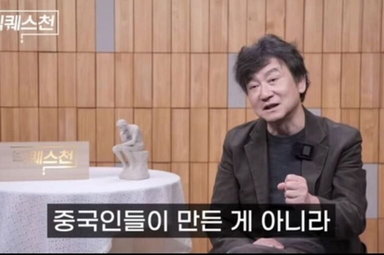  Did Koreans create Chinese characters?The South Korean writer made mistakes and his own family was put in trouble.  China's official media condemned the exaggeration

