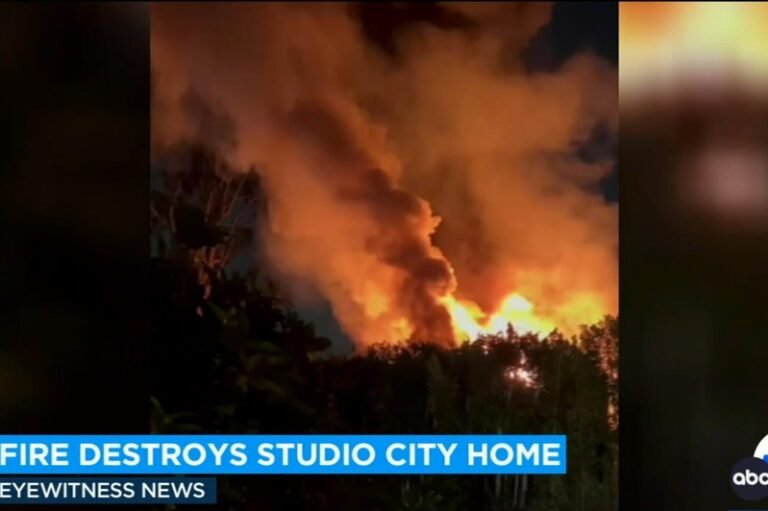 Hollywood actress' $7 million mountain mansion destroyed by fire

