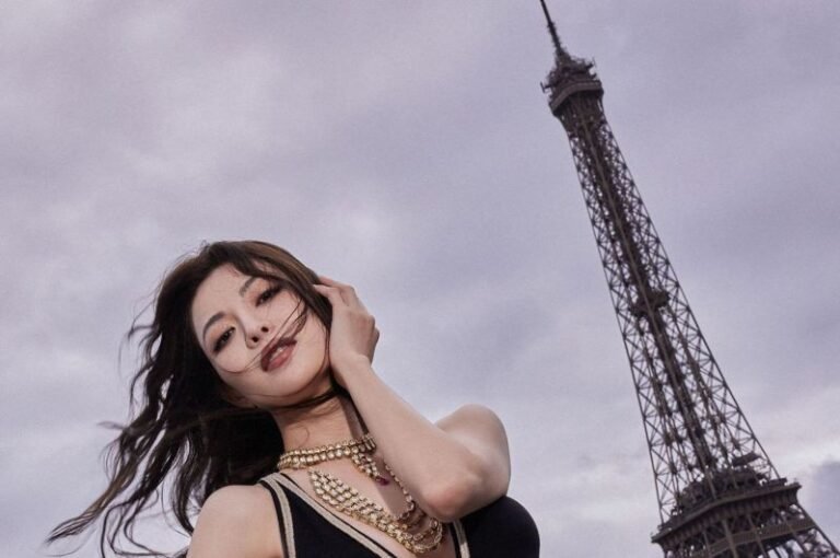 Just announced their relationship...Zhong Chuxi looked sexy in short shorts in Paris and appeared in 