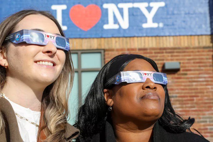 New York State releases limited edition observation glasses for once-in-a-century solar eclipse

