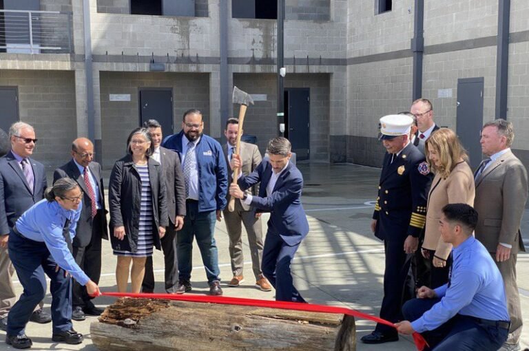 San Jose Fire Emergency Center cuts ribbon on zero-emission building with 3,500 solar panels

