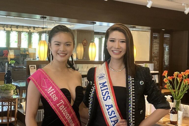The Taiwanese beauty queen is excited about the donation and hopes that more people will know the history and culture of Taiwan

