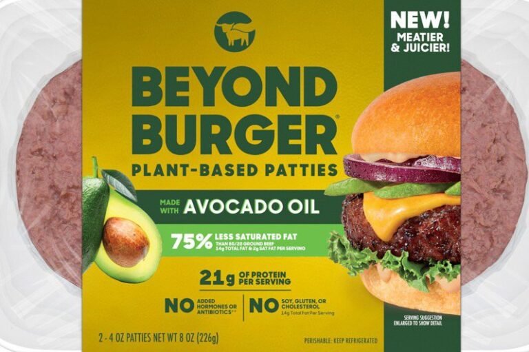 The fourth generation of plant-based meat burgers with 60% less saturated fat hits the market


