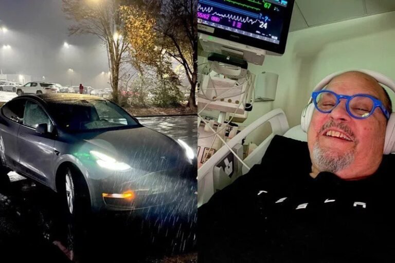 A man suffered a heart attack in the middle of the night and luckily he saved his life by relying on his Tesla to drive 20 kilometers to the emergency room.

