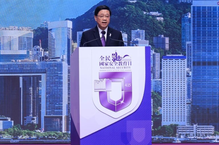 Hong Kong Chief Executive Lee Ka-chiu: Activities that threaten national security continue to attack Hong Kong and the wounds cannot heal and the pain has not been forgotten.

