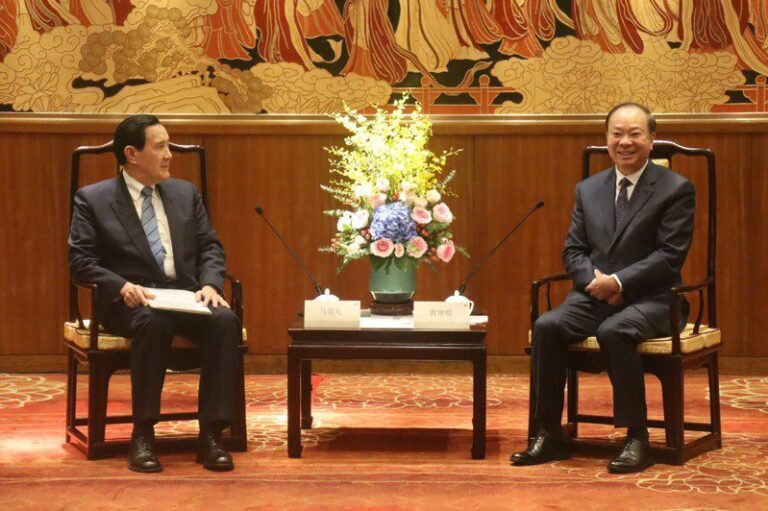 Ma Ying-jeou met with Guangdong's top leaders: Avoiding war is an inevitable responsibility

