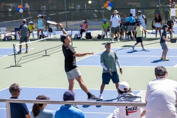 Pickleball becomes social sport of choice in Silicon Valley, while tennis venue embroiled in controversy

