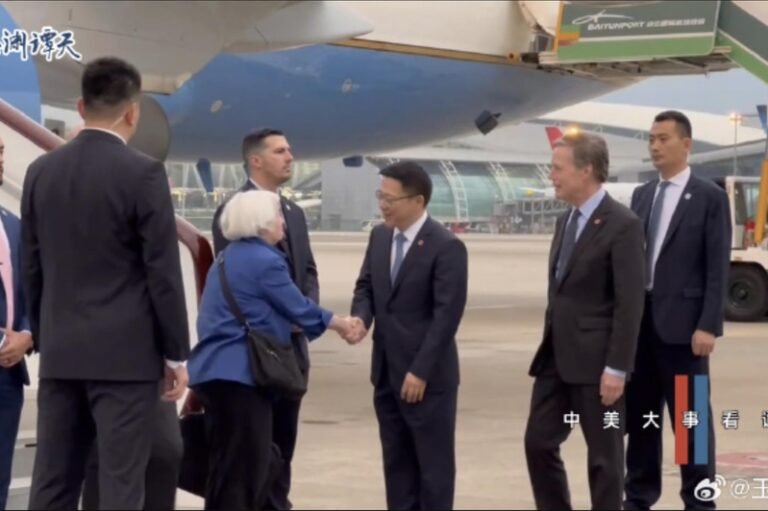  US Treasury Secretary Yellen arrived in Guangzhou, and the Deputy Minister of Finance personally picked her up at the airport.  Six-day itinerary revealed


