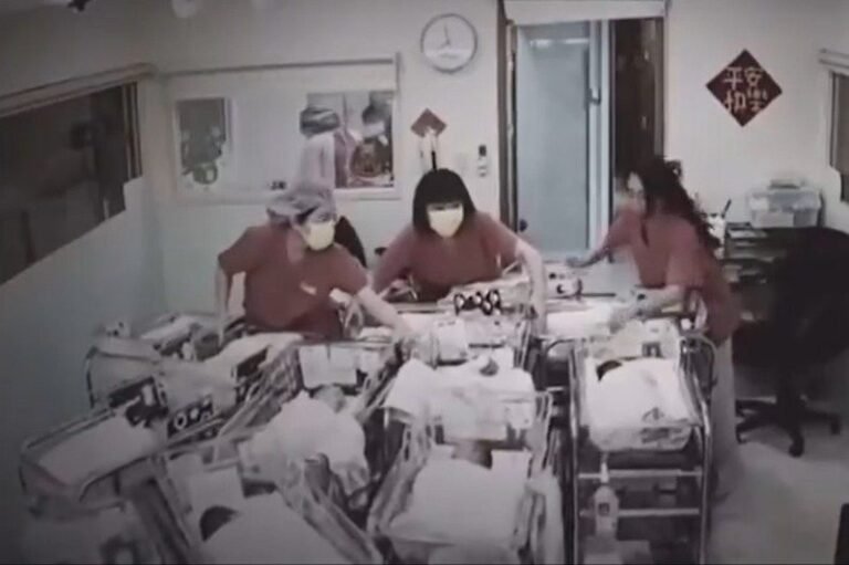 Video/Nurses shaken by Hualien earthquake were forced to move to protect children

