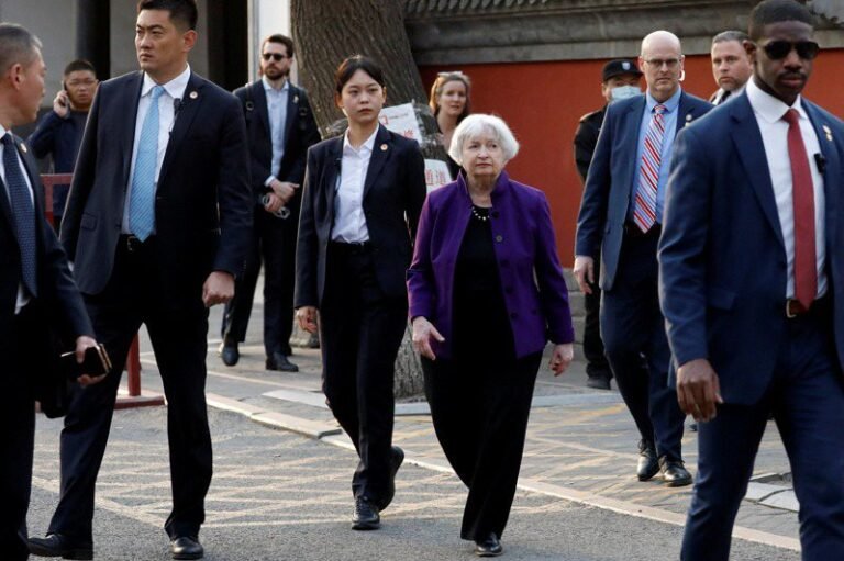 Yellen warned that China will not accept subsidized products that will seriously harm US industries

